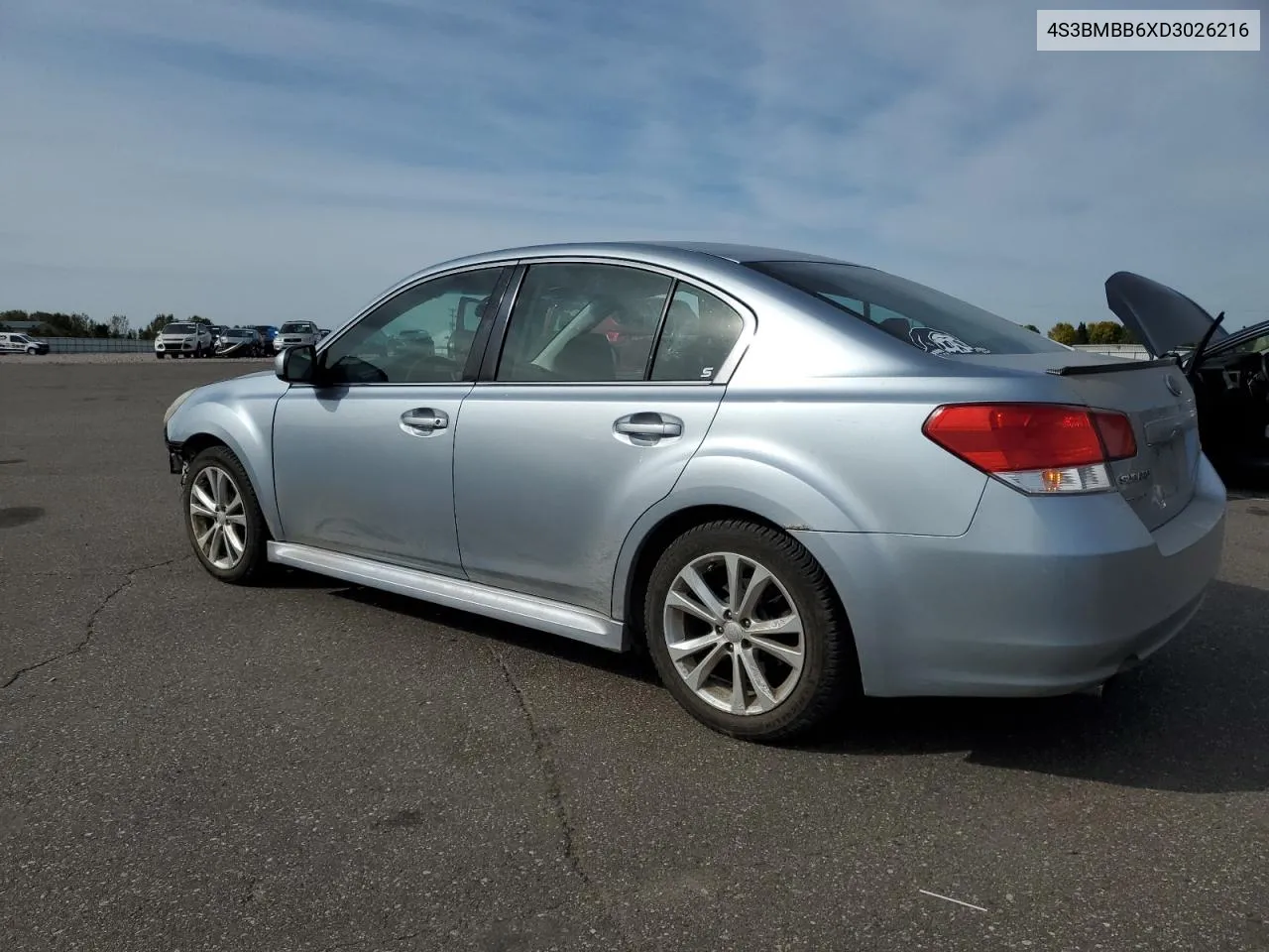 2013 Subaru Legacy 2.5I Premium VIN: 4S3BMBB6XD3026216 Lot: 73897264