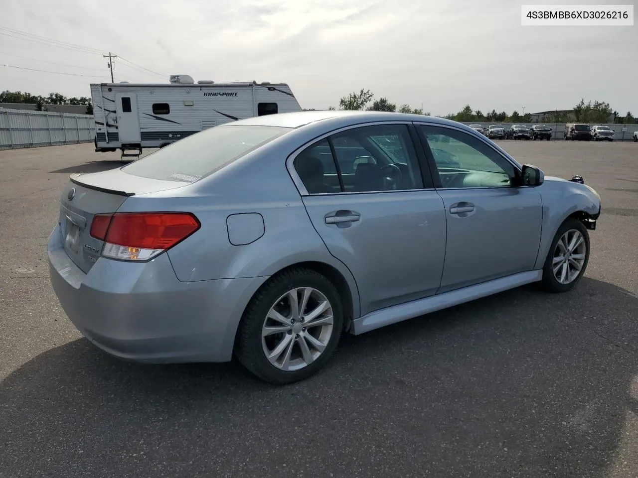 2013 Subaru Legacy 2.5I Premium VIN: 4S3BMBB6XD3026216 Lot: 73897264