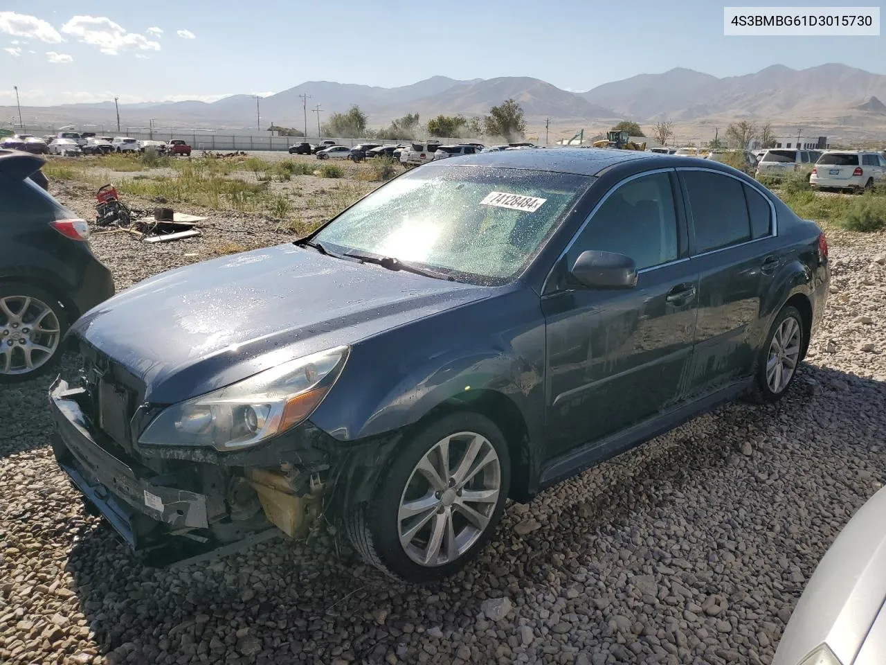 2013 Subaru Legacy 2.5I Premium VIN: 4S3BMBG61D3015730 Lot: 74128484