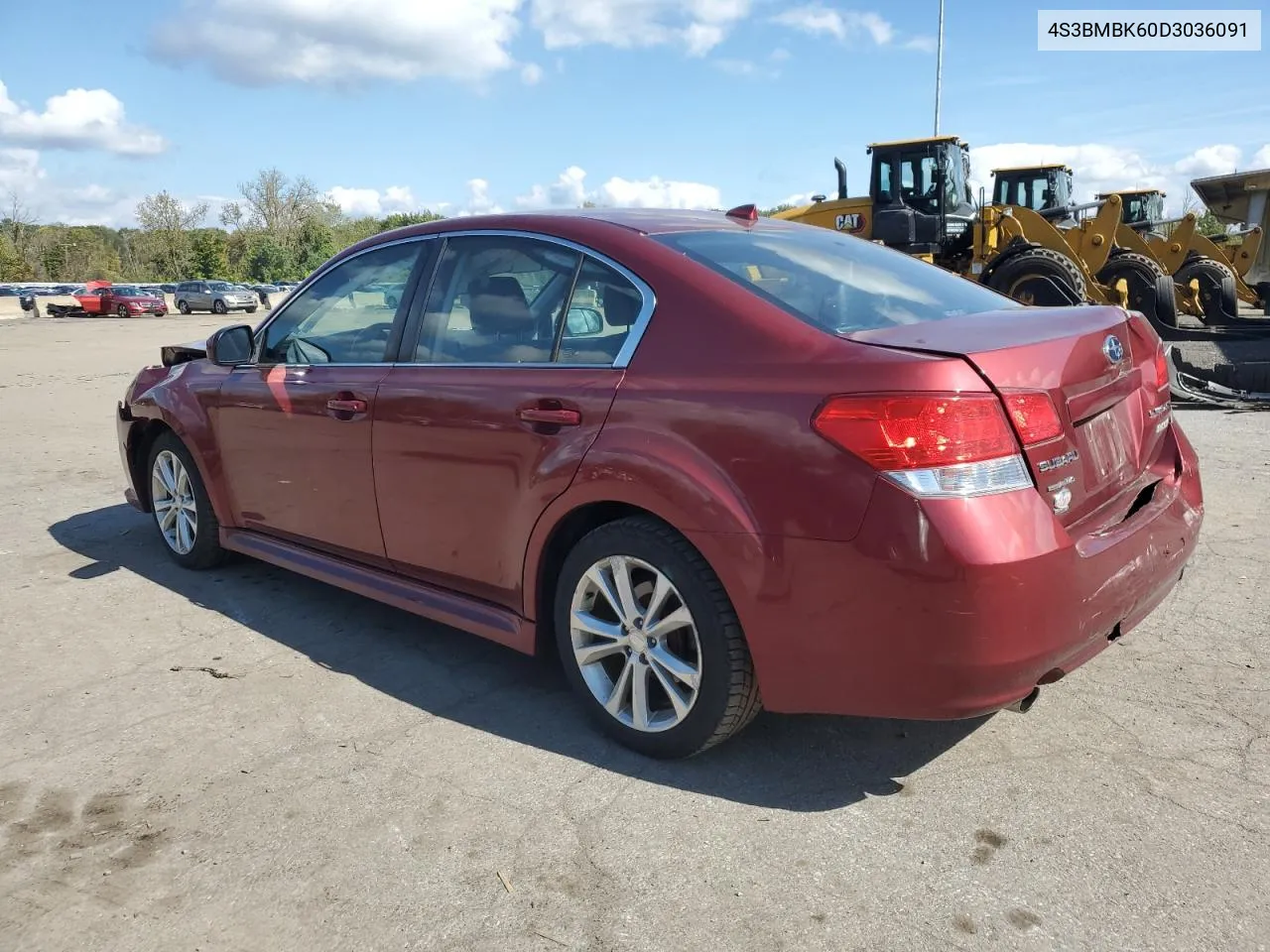 2013 Subaru Legacy 2.5I Limited VIN: 4S3BMBK60D3036091 Lot: 74549994