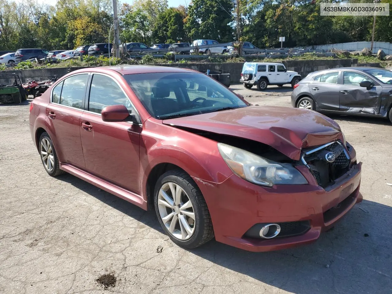 2013 Subaru Legacy 2.5I Limited VIN: 4S3BMBK60D3036091 Lot: 74549994