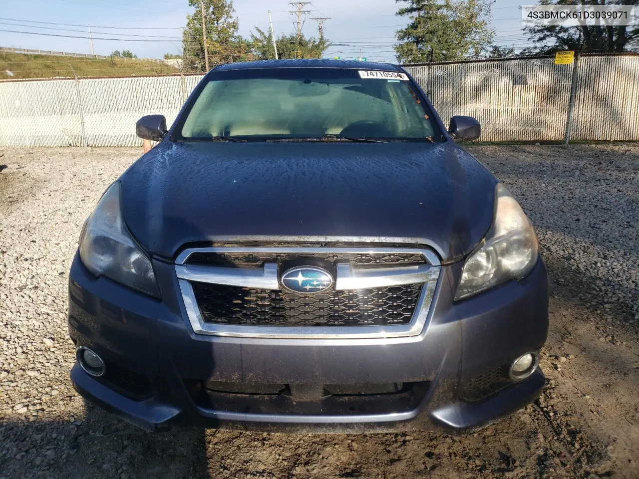 2013 Subaru Legacy 2.5I Limited VIN: 4S3BMCK61D3039071 Lot: 74710554