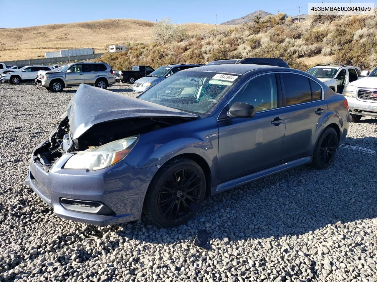 2013 Subaru Legacy 2.5I VIN: 4S3BMBA60D3041079 Lot: 74848994