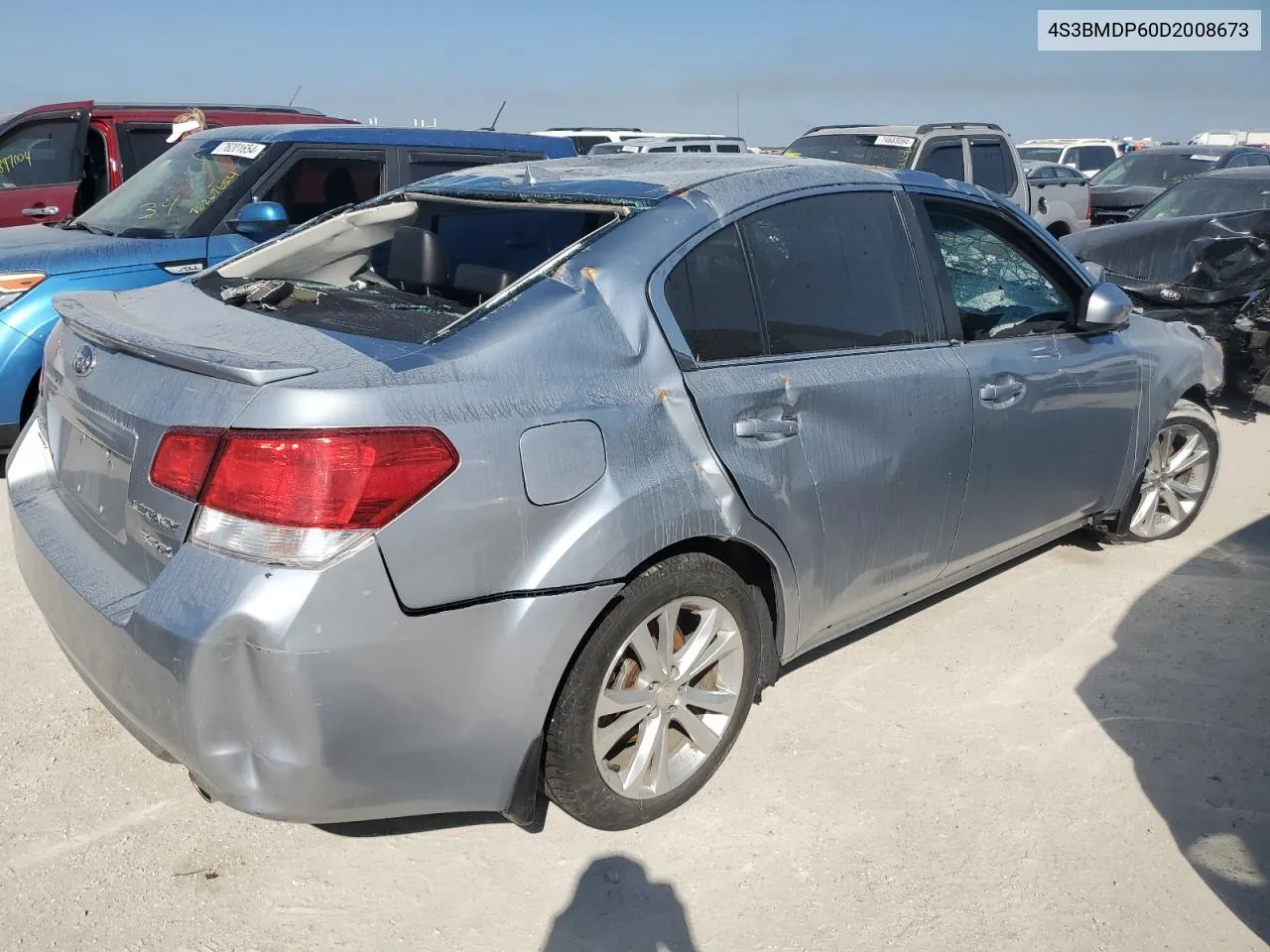 2013 Subaru Legacy 3.6R Limited VIN: 4S3BMDP60D2008673 Lot: 74888324