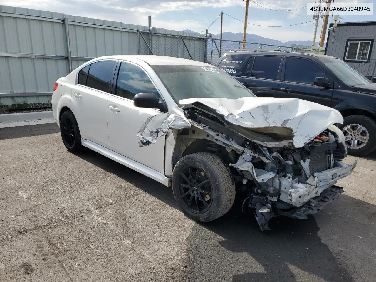 2013 Subaru Legacy 2.5I VIN: 4S3BMCA66D3040945 Lot: 74985354