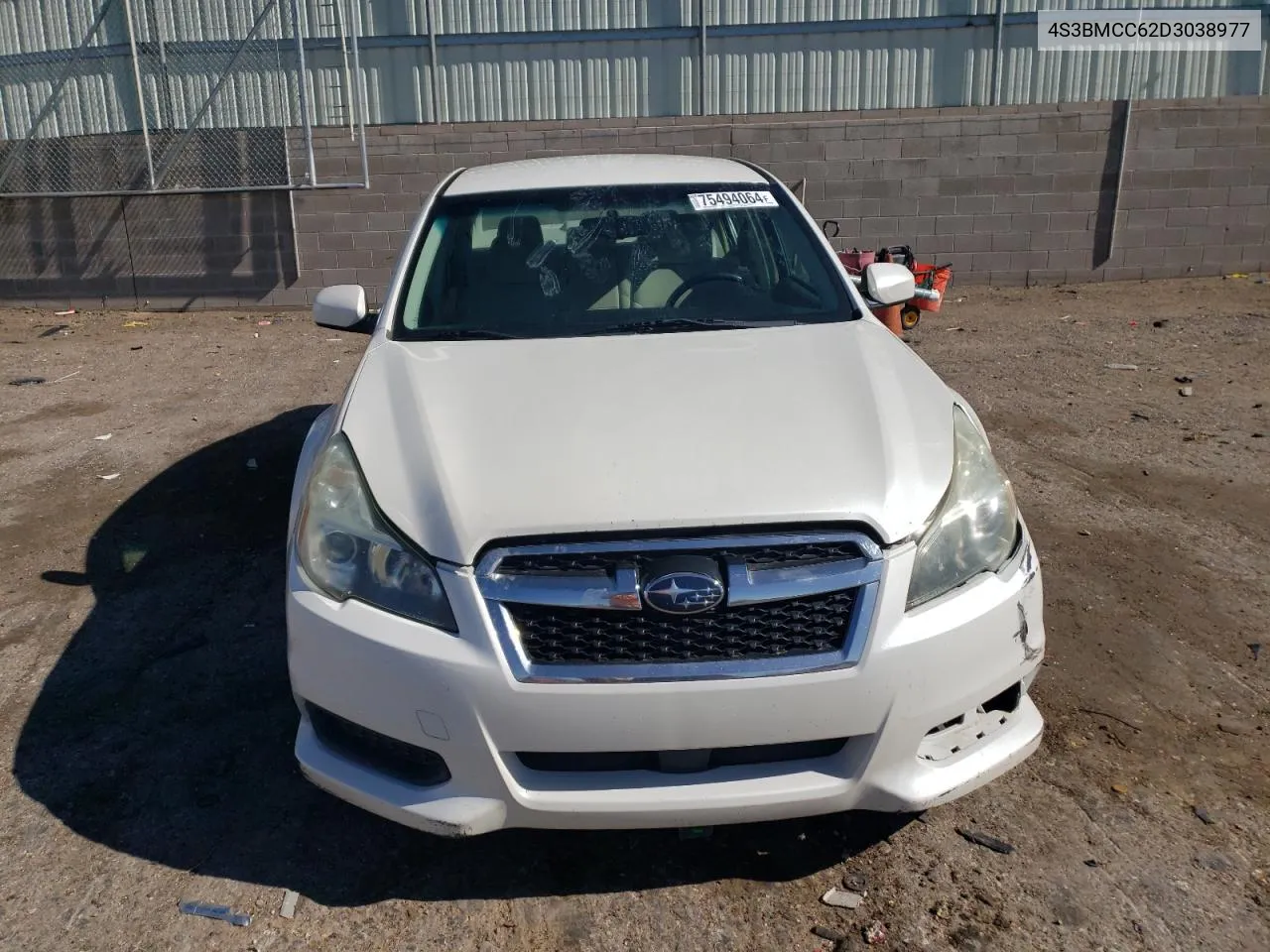 2013 Subaru Legacy 2.5I Premium VIN: 4S3BMCC62D3038977 Lot: 75494064