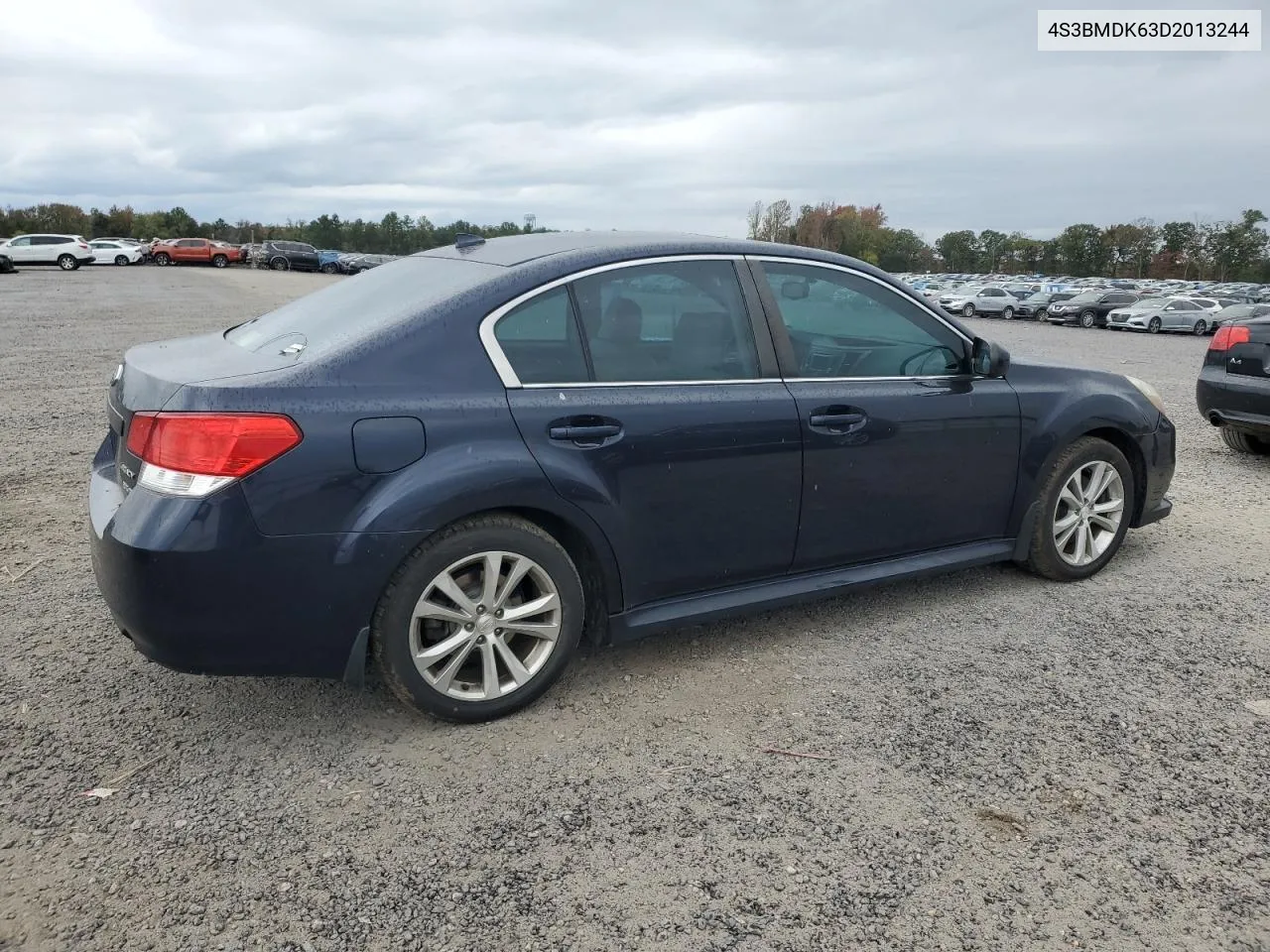 2013 Subaru Legacy 3.6R Limited VIN: 4S3BMDK63D2013244 Lot: 75892374