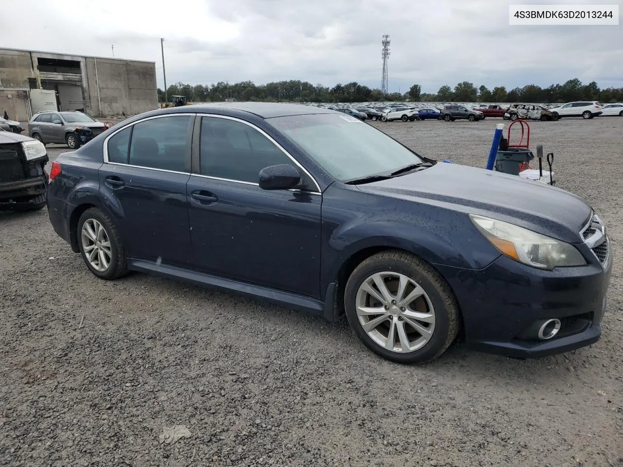 2013 Subaru Legacy 3.6R Limited VIN: 4S3BMDK63D2013244 Lot: 75892374