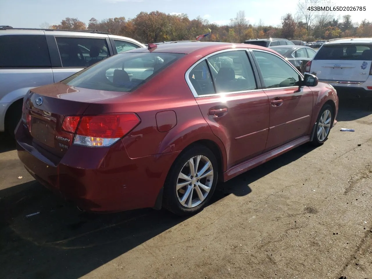 2013 Subaru Legacy 3.6R Limited VIN: 4S3BMDL65D2026785 Lot: 77260464