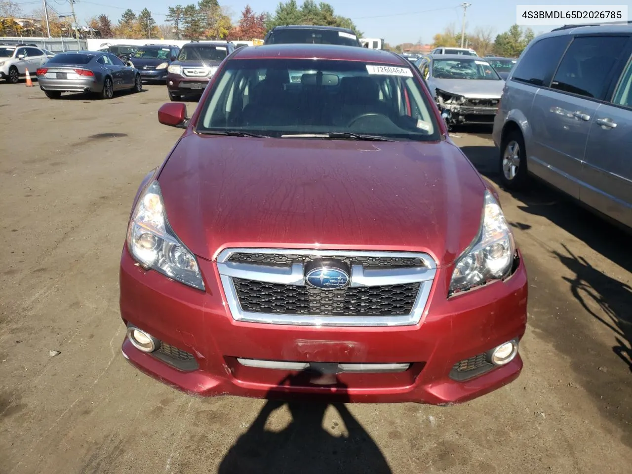 2013 Subaru Legacy 3.6R Limited VIN: 4S3BMDL65D2026785 Lot: 77260464