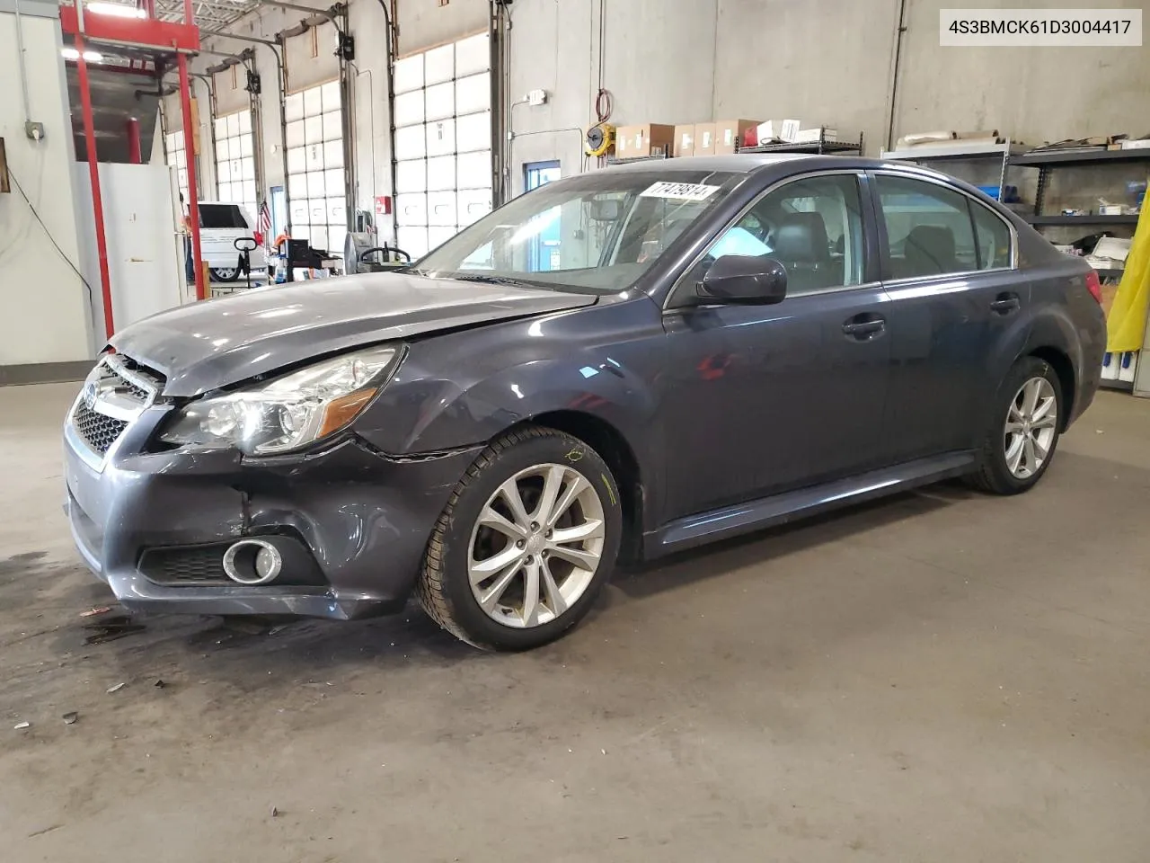 2013 Subaru Legacy 2.5I Limited VIN: 4S3BMCK61D3004417 Lot: 77479814