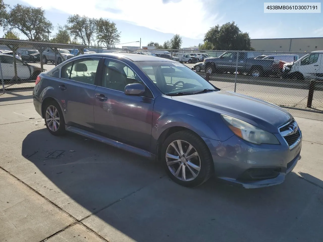 2013 Subaru Legacy 2.5I Premium VIN: 4S3BMBG61D3007191 Lot: 77796634