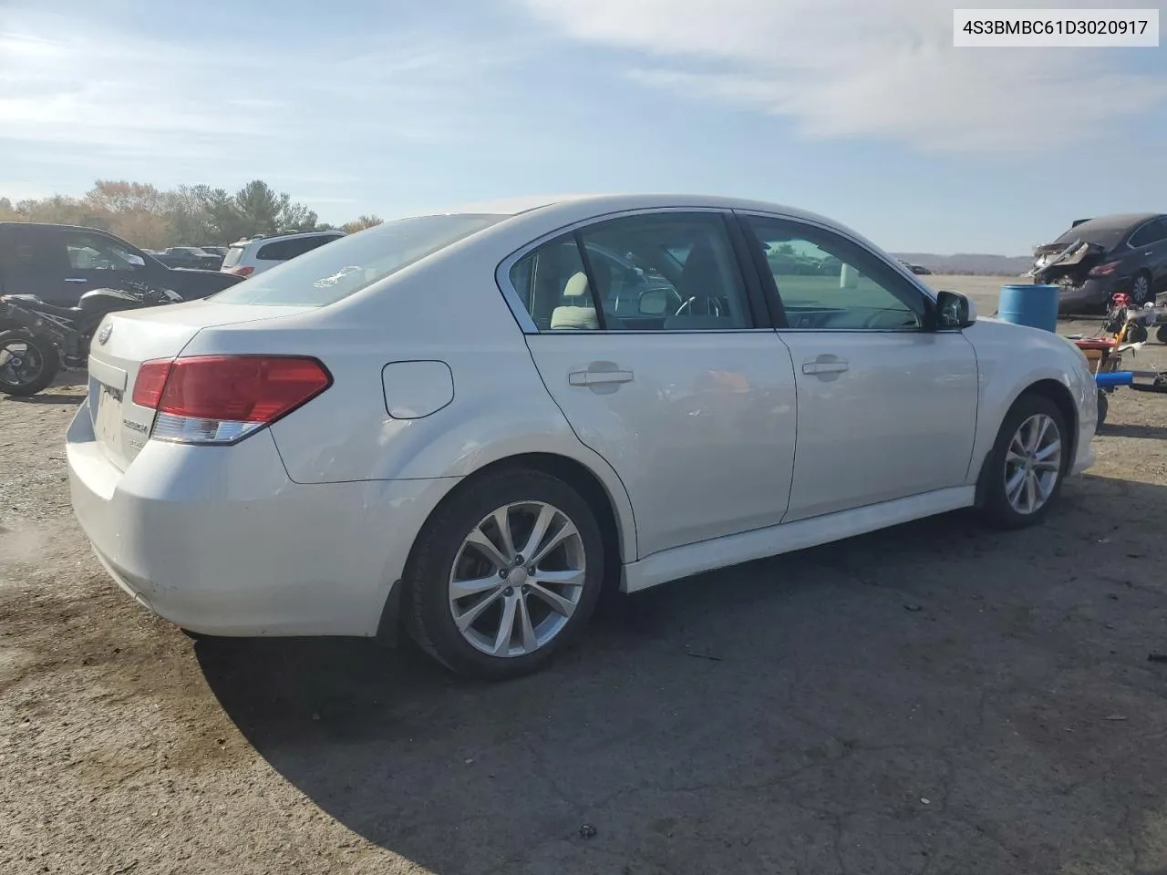 2013 Subaru Legacy 2.5I Premium VIN: 4S3BMBC61D3020917 Lot: 77961684