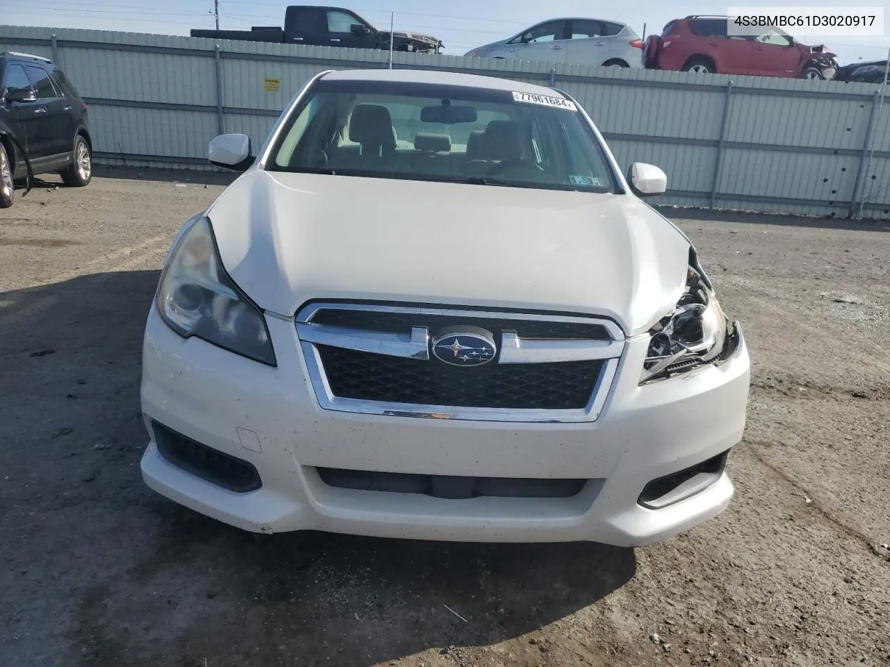 2013 Subaru Legacy 2.5I Premium VIN: 4S3BMBC61D3020917 Lot: 77961684