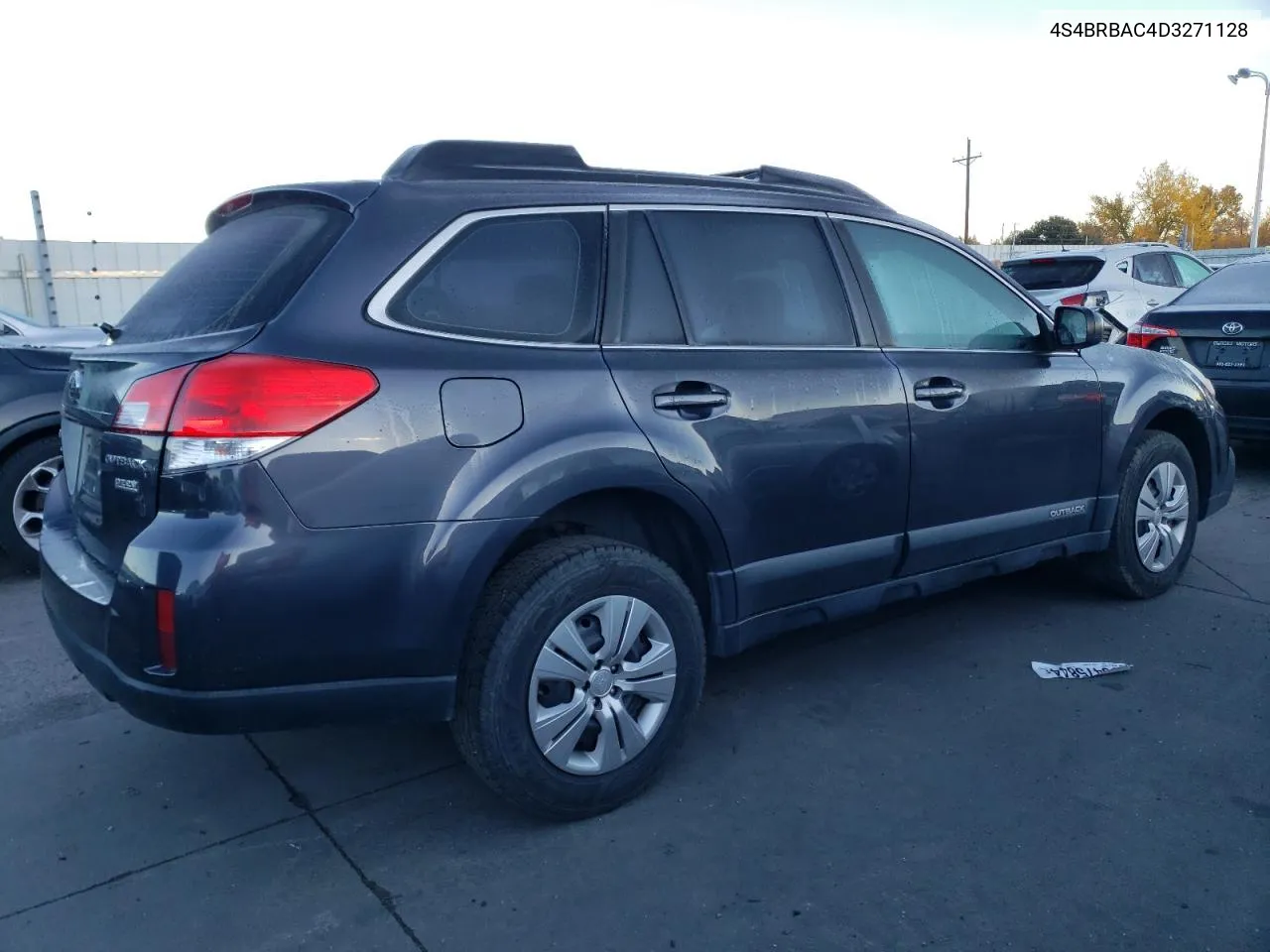 2013 Subaru Outback 2.5I VIN: 4S4BRBAC4D3271128 Lot: 78123874