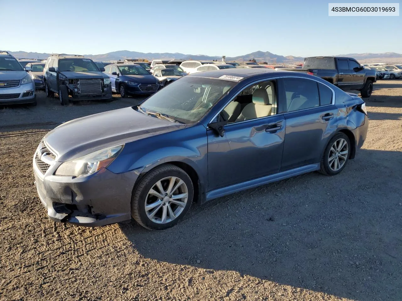 2013 Subaru Legacy 2.5I Premium VIN: 4S3BMCG60D3019693 Lot: 78186974