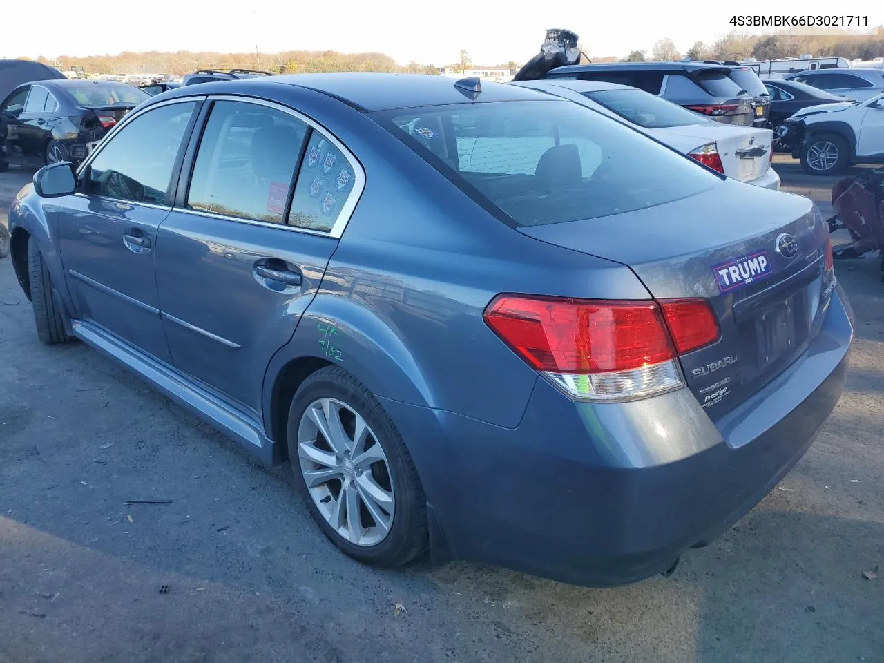 2013 Subaru Legacy 2.5I Limited VIN: 4S3BMBK66D3021711 Lot: 78842004