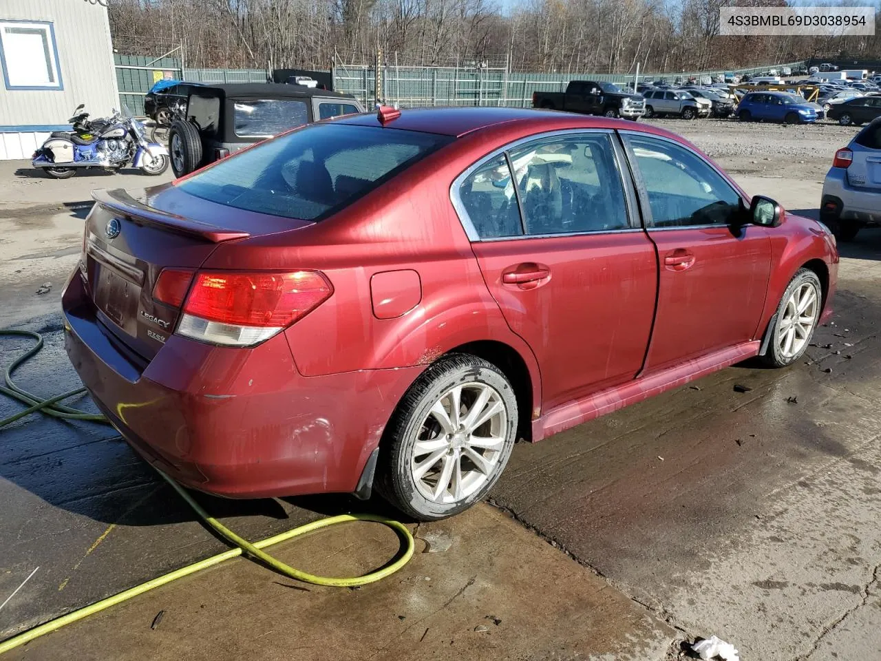 2013 Subaru Legacy 2.5I Limited VIN: 4S3BMBL69D3038954 Lot: 78945024