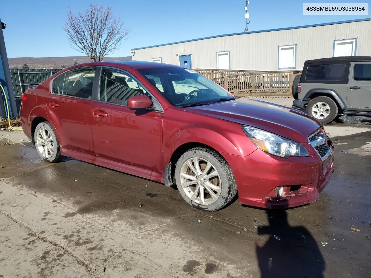 2013 Subaru Legacy 2.5I Limited VIN: 4S3BMBL69D3038954 Lot: 78945024