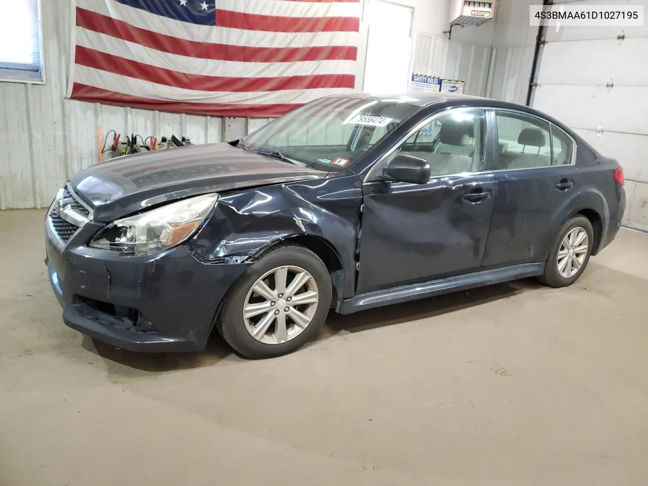 2013 Subaru Legacy 2.5I VIN: 4S3BMAA61D1027195 Lot: 79556474