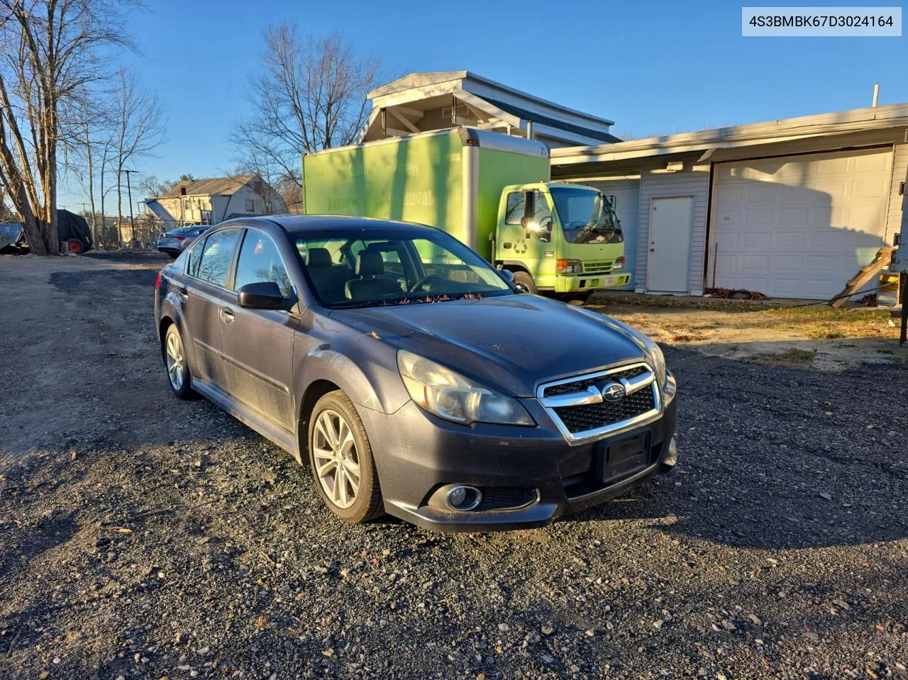 2013 Subaru Legacy 2.5I Limited VIN: 4S3BMBK67D3024164 Lot: 80950744