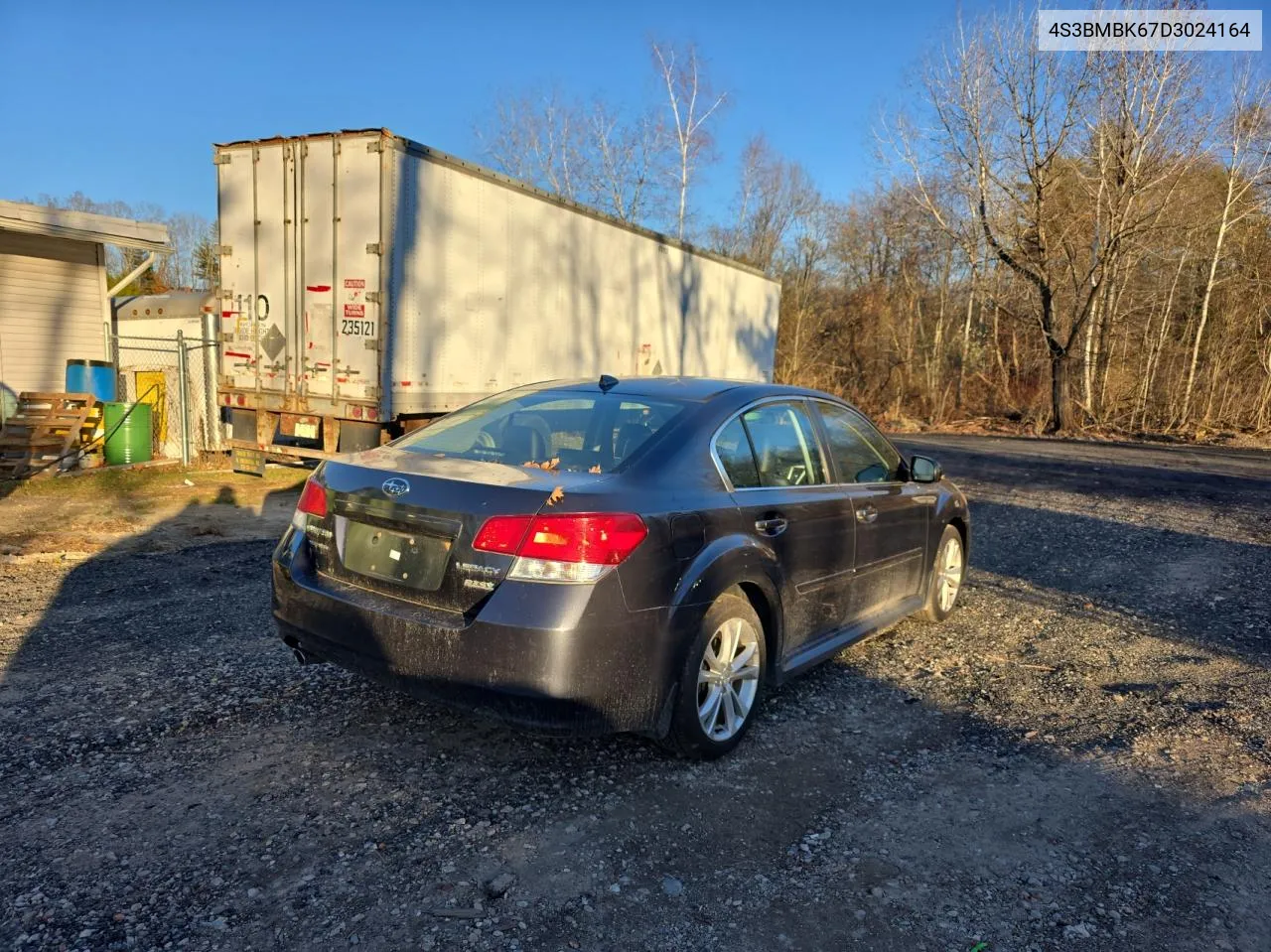 2013 Subaru Legacy 2.5I Limited VIN: 4S3BMBK67D3024164 Lot: 80950744