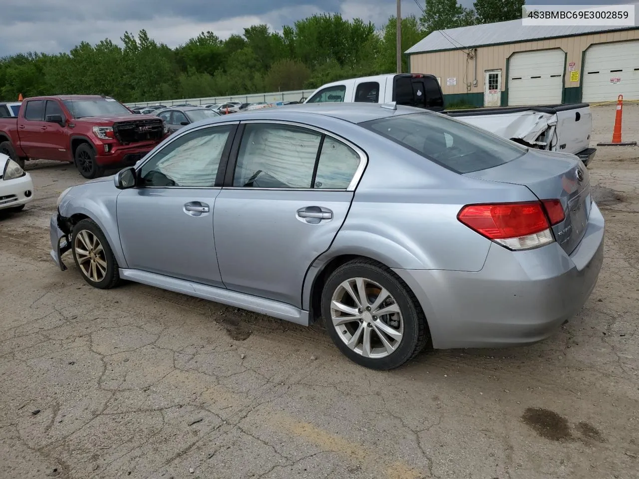 2014 Subaru Legacy 2.5I Premium VIN: 4S3BMBC69E3002859 Lot: 53315804