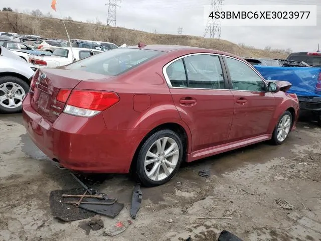 2014 Subaru Legacy 2.5I Premium VIN: 4S3BMBC6XE3023977 Lot: 61519904