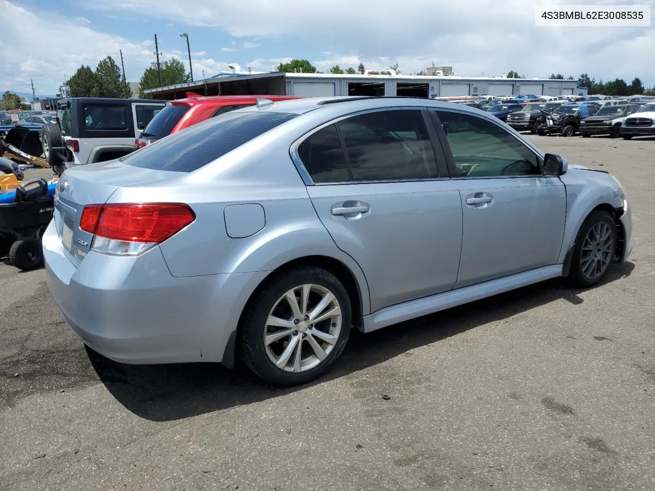 4S3BMBL62E3008535 2014 Subaru Legacy 2.5I Limited