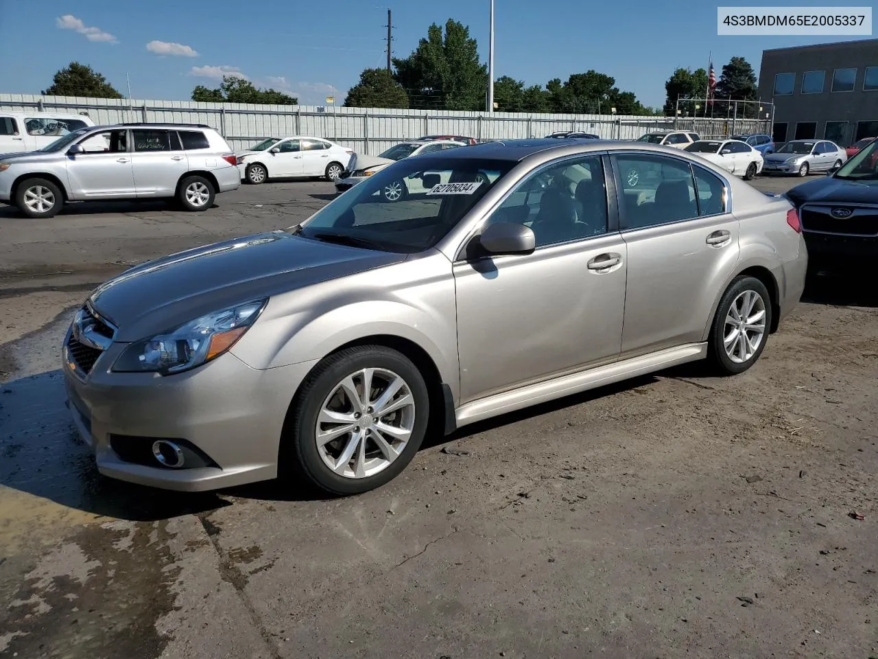 2014 Subaru Legacy 3.6R Limited VIN: 4S3BMDM65E2005337 Lot: 62705034