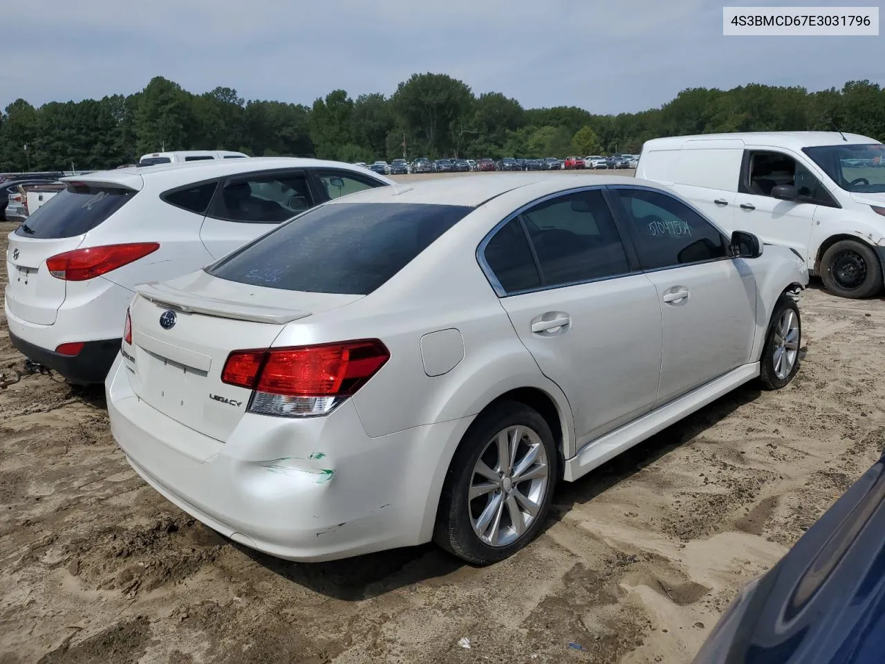 2014 Subaru Legacy 2.5I Premium VIN: 4S3BMCD67E3031796 Lot: 68058454