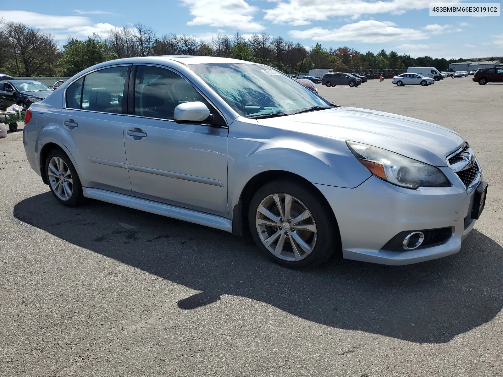 2014 Subaru Legacy 2.5I Limited VIN: 4S3BMBM66E3019102 Lot: 68218354