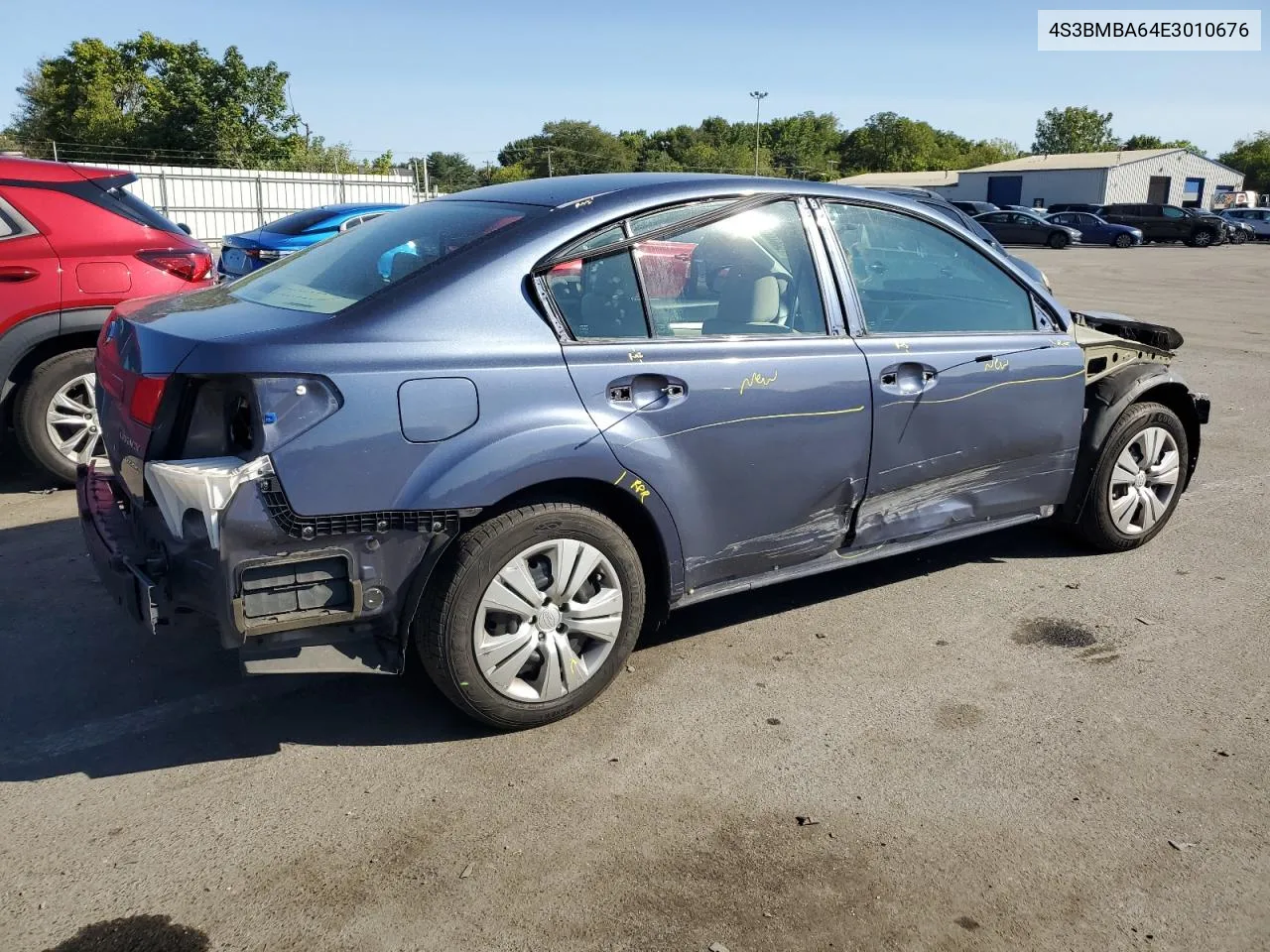 2014 Subaru Legacy 2.5I VIN: 4S3BMBA64E3010676 Lot: 69464664