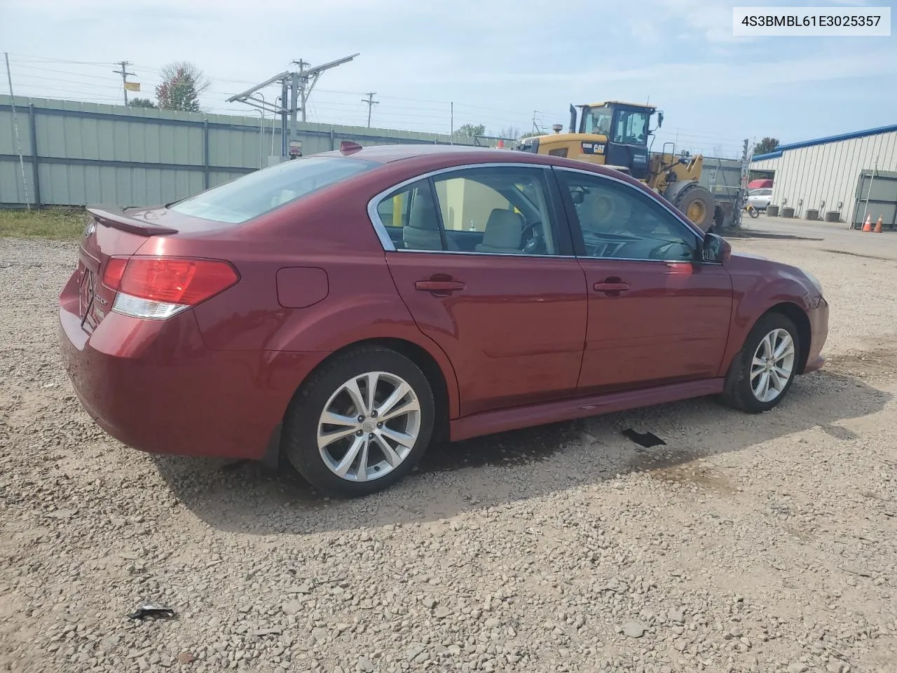 2014 Subaru Legacy 2.5I Limited VIN: 4S3BMBL61E3025357 Lot: 70742054