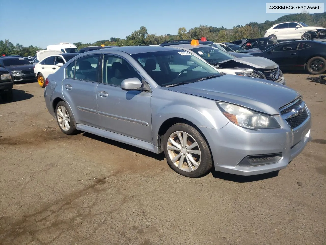 2014 Subaru Legacy 2.5I Premium VIN: 4S3BMBC67E3026660 Lot: 71082794