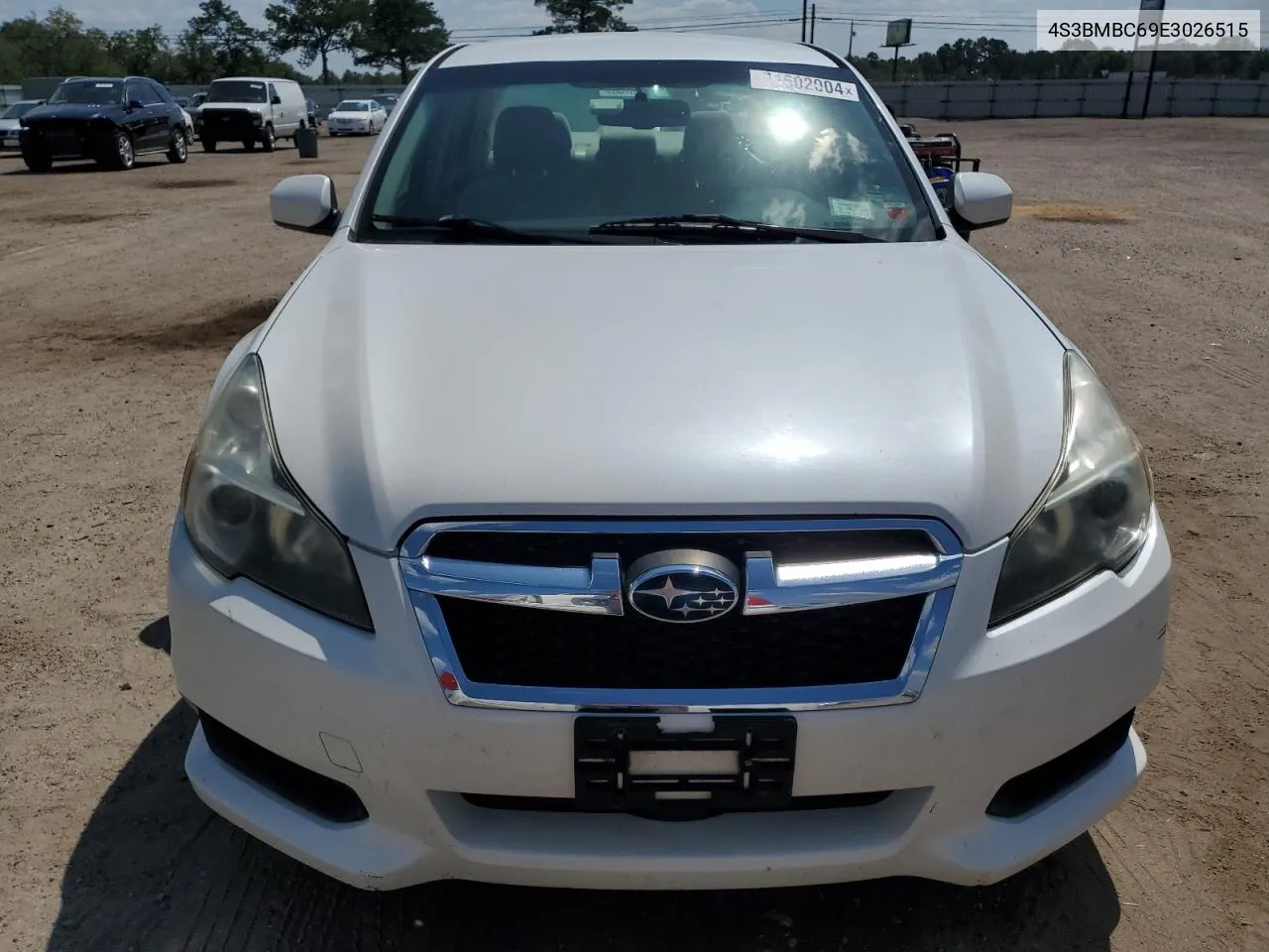 2014 Subaru Legacy 2.5I Premium VIN: 4S3BMBC69E3026515 Lot: 71602004