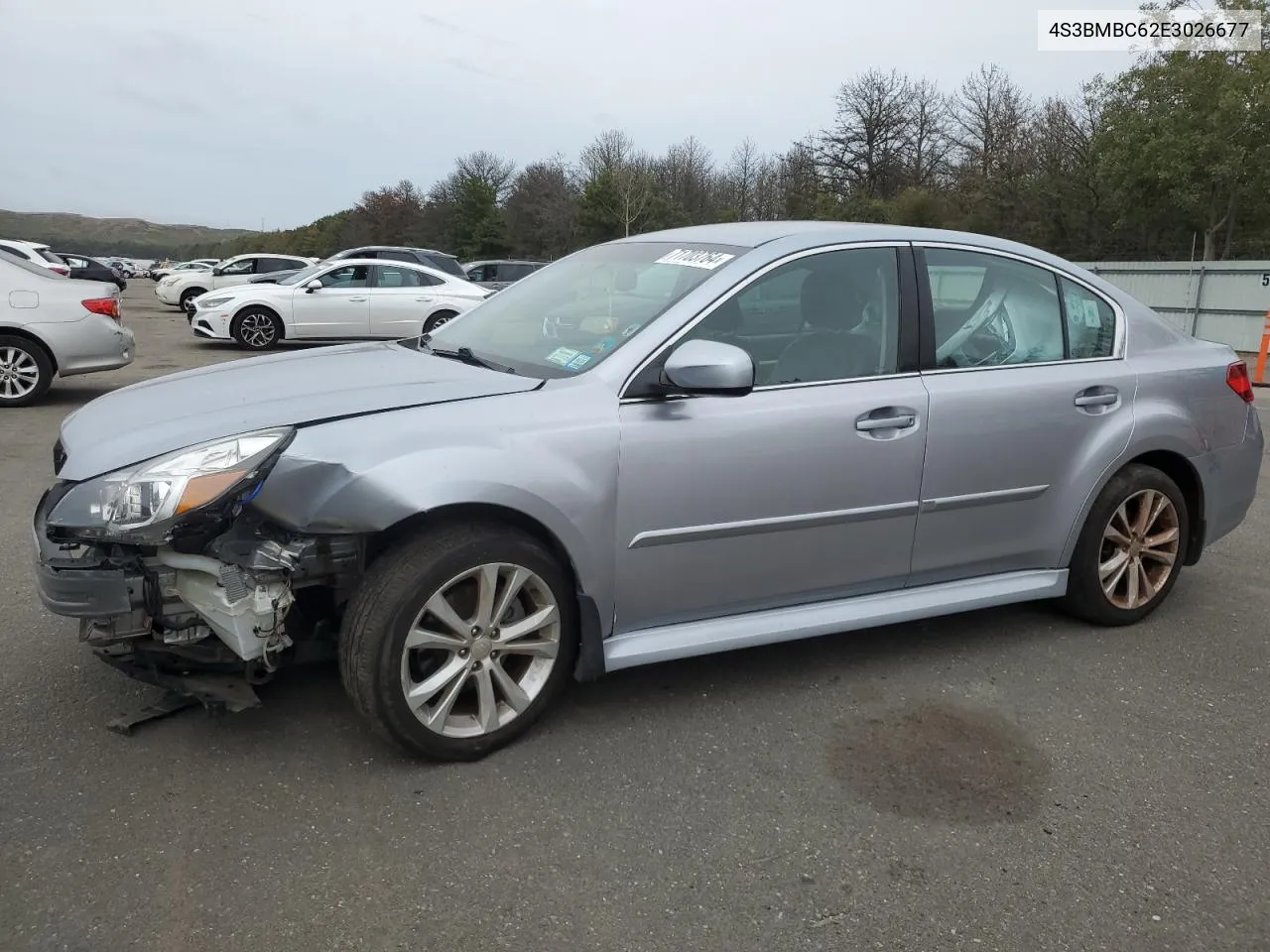 2014 Subaru Legacy 2.5I Premium VIN: 4S3BMBC62E3026677 Lot: 71703764