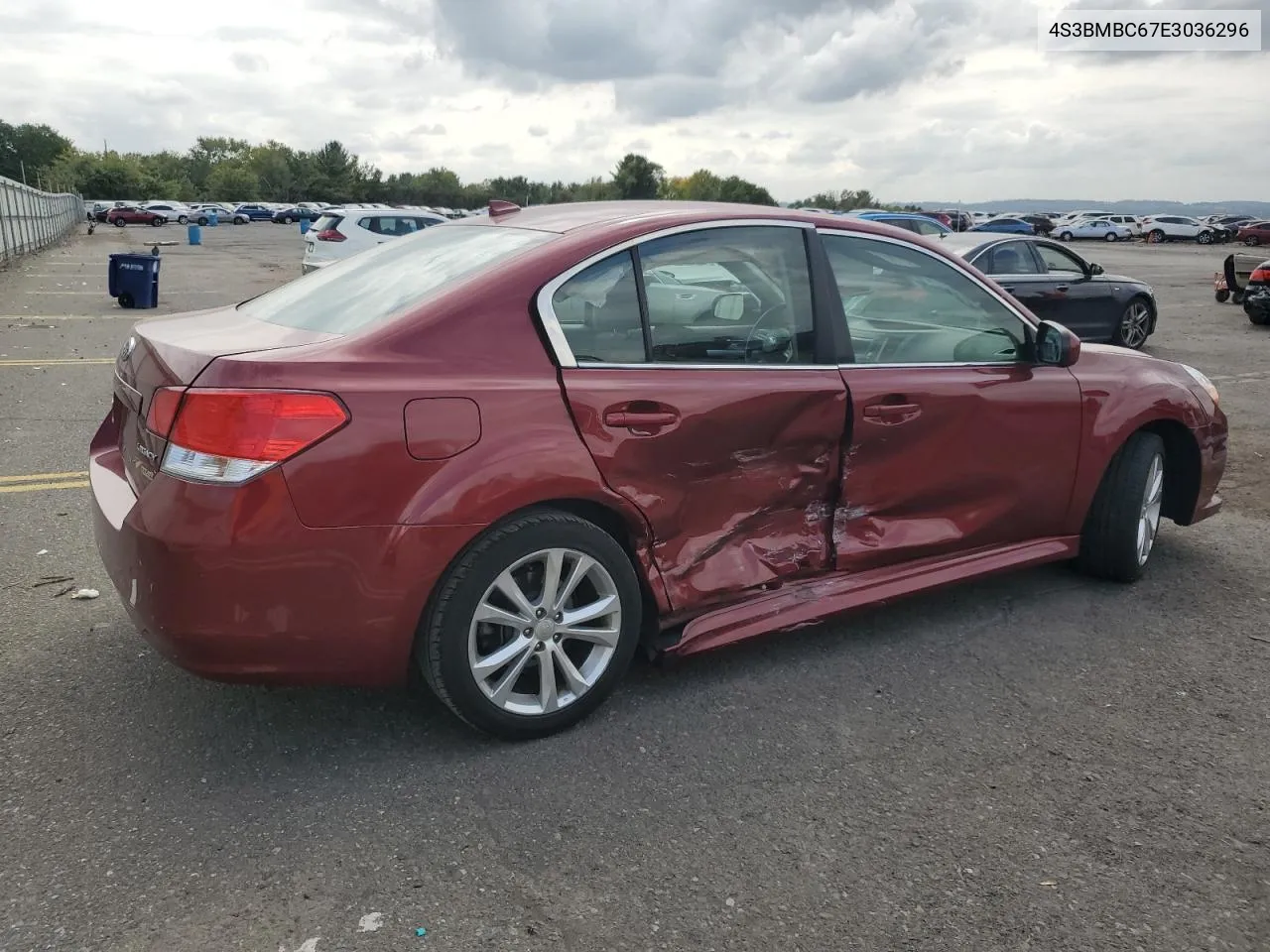 2014 Subaru Legacy 2.5I Premium VIN: 4S3BMBC67E3036296 Lot: 71825734