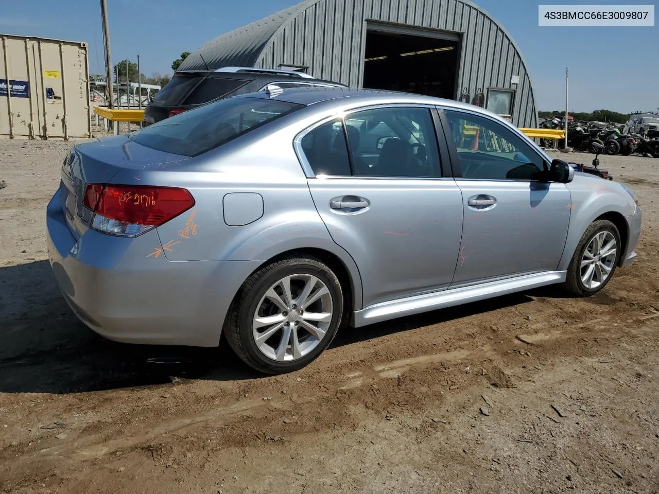 2014 Subaru Legacy 2.5I Premium VIN: 4S3BMCC66E3009807 Lot: 71930684