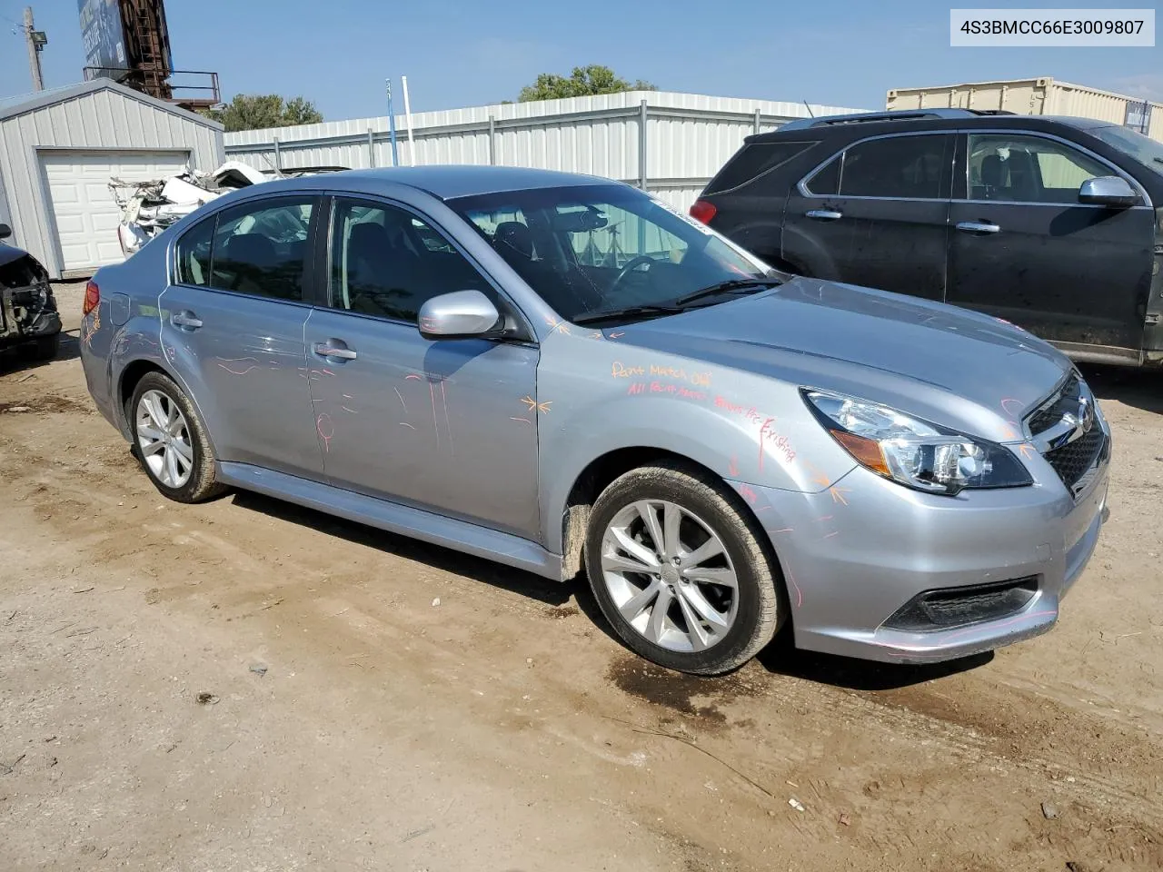 2014 Subaru Legacy 2.5I Premium VIN: 4S3BMCC66E3009807 Lot: 71930684