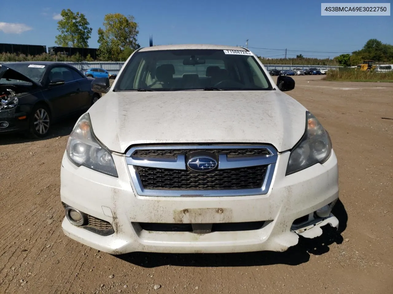 2014 Subaru Legacy 2.5I VIN: 4S3BMCA69E3022750 Lot: 71988724