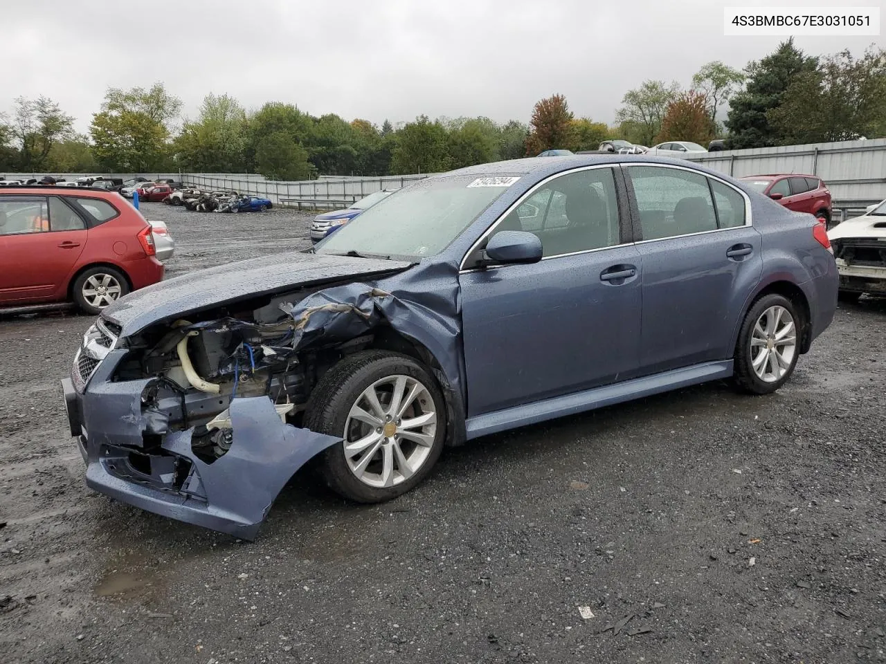 2014 Subaru Legacy 2.5I Premium VIN: 4S3BMBC67E3031051 Lot: 73426294