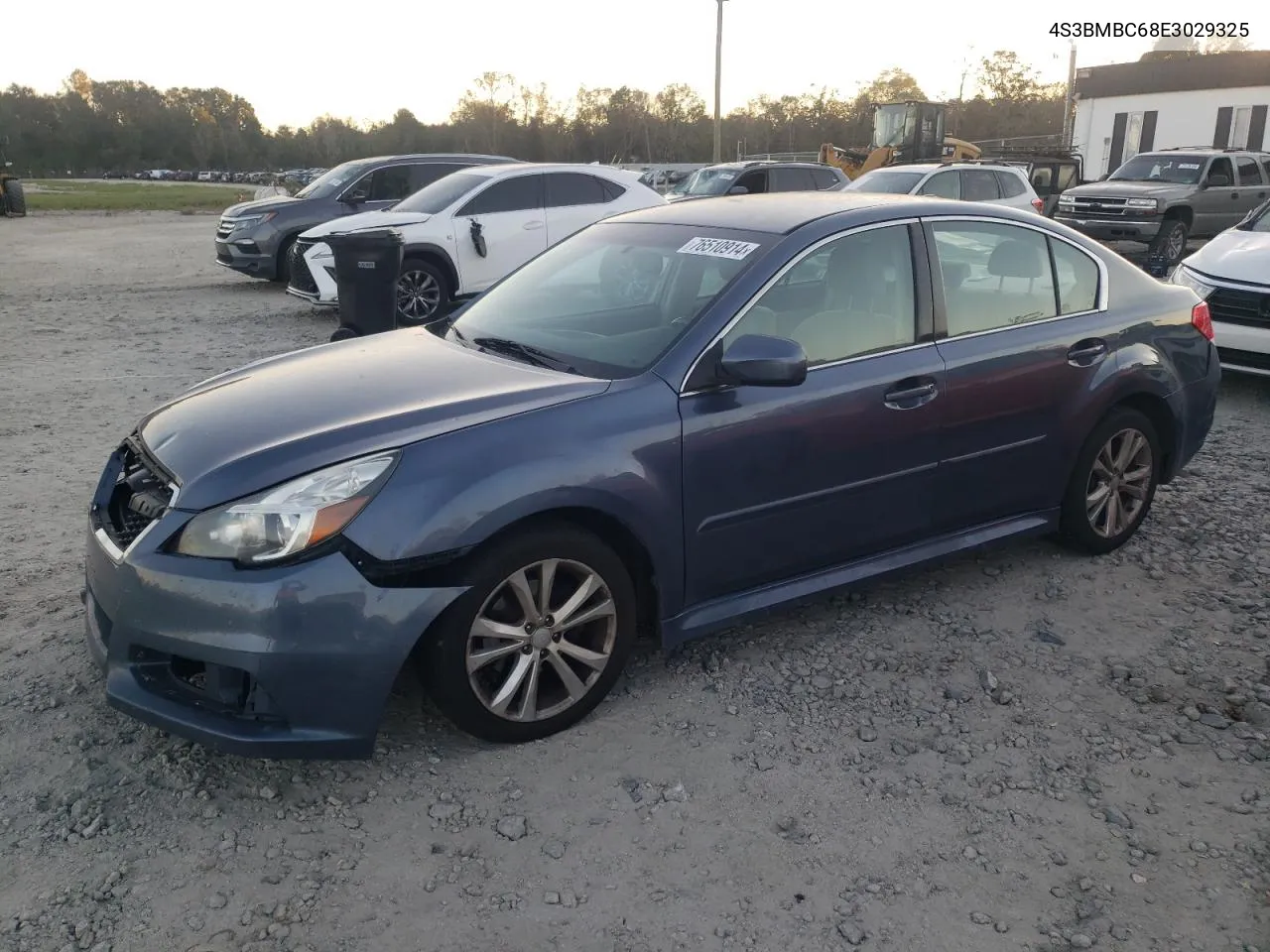 2014 Subaru Legacy 2.5I Premium VIN: 4S3BMBC68E3029325 Lot: 76510914