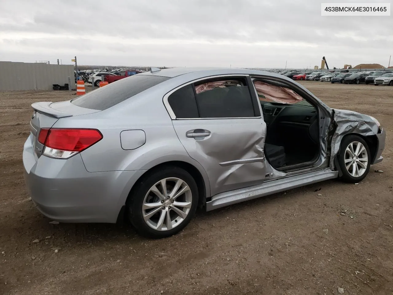 2014 Subaru Legacy 2.5I Limited VIN: 4S3BMCK64E3016465 Lot: 76905894