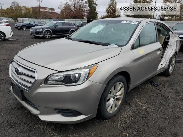 2015 Subaru Legacy 2.5I Premium VIN: 4S3BNAC65F3058936 Lot: 48067594