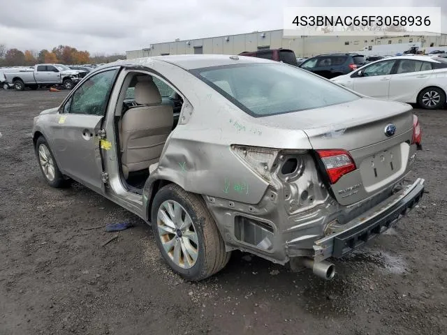 2015 Subaru Legacy 2.5I Premium VIN: 4S3BNAC65F3058936 Lot: 48067594