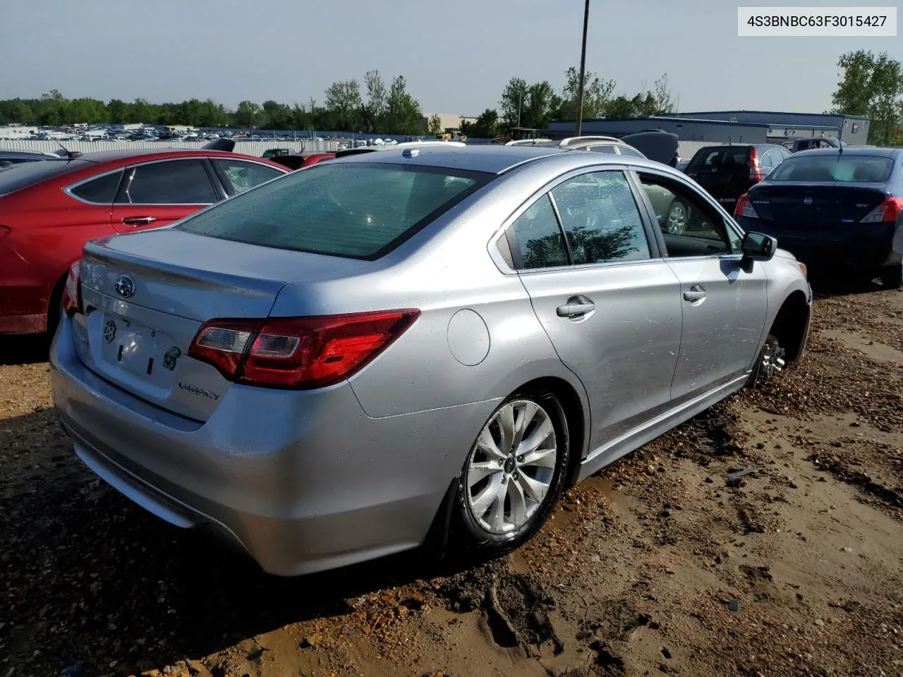 2015 Subaru Legacy 2.5I Premium VIN: 4S3BNBC63F3015427 Lot: 53396774