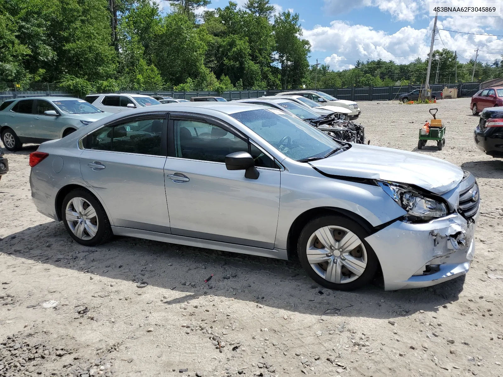 2015 Subaru Legacy 2.5I VIN: 4S3BNAA62F3045869 Lot: 60622174