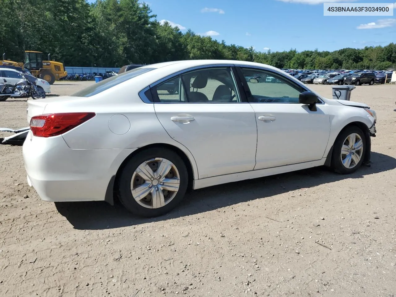 2015 Subaru Legacy 2.5I VIN: 4S3BNAA63F3034900 Lot: 67137444