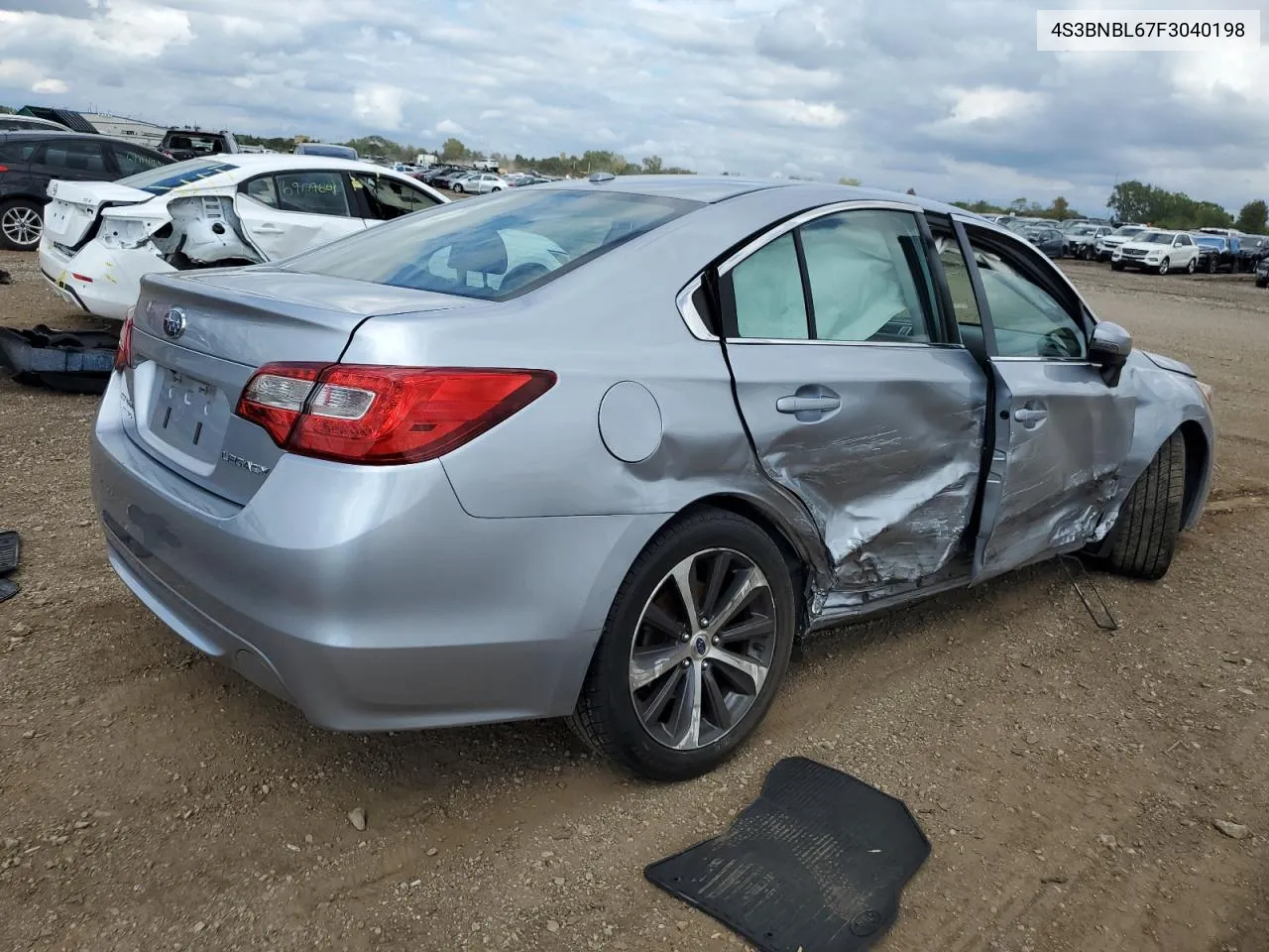 2015 Subaru Legacy 2.5I Limited VIN: 4S3BNBL67F3040198 Lot: 68629054